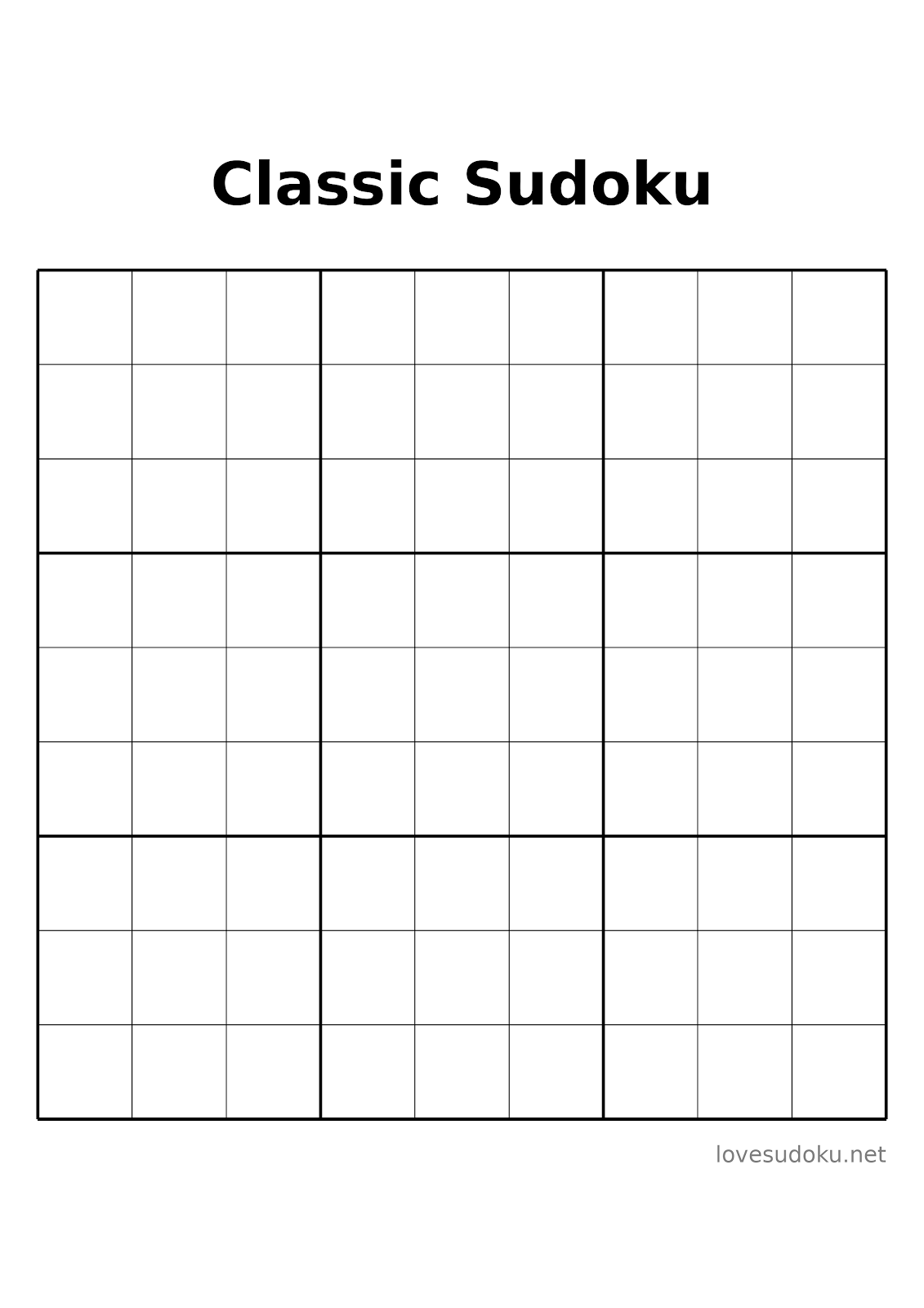 mensa sudoku